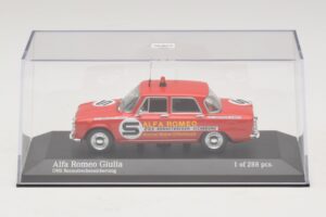 Alfa Romeo Giulia ONS Rennstreckensicherung 1973 Minichamps 1:43 400120994 Metaal — afbeelding 4 van 5