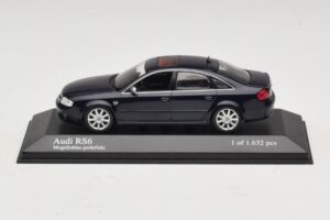 Audi RS6 C5 Blauw Metallic Minichamps 1:43 400011702 Metaal