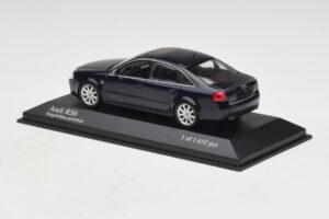 Audi RS6 C5 Blauw Metallic Minichamps 1:43 400011702 Metaal — afbeelding 3 van 5