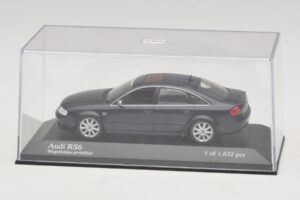 Audi RS6 C5 Blauw Metallic Minichamps 1:43 400011702 Metaal — afbeelding 4 van 5