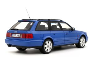 Audi S6 Plus C4 Avant Nogaro Blue Pearl Otto 1:18 OT1234 Hars — afbeelding 2 van 5
