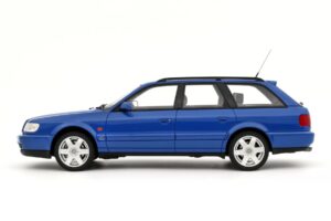 Audi S6 Plus C4 Avant Nogaro Blue Pearl Otto 1:18 OT1234 Hars — afbeelding 3 van 5