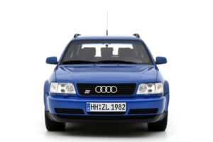 Audi S6 Plus C4 Avant Nogaro Blue Pearl Otto 1:18 OT1234 Hars — afbeelding 4 van 5