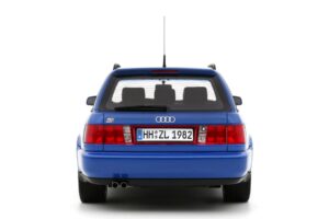 Audi S6 Plus C4 Avant Nogaro Blue Pearl Otto 1:18 OT1234 Hars — afbeelding 5 van 5