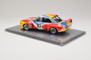 BMW 3.0 CSL Art Car Alexander Calder #51 H. Poulain / S. Posey / J. Guichet 24 Hours of Le Mans 1975 Minichamps 1:18 80430150 — afbeelding 5 van 7