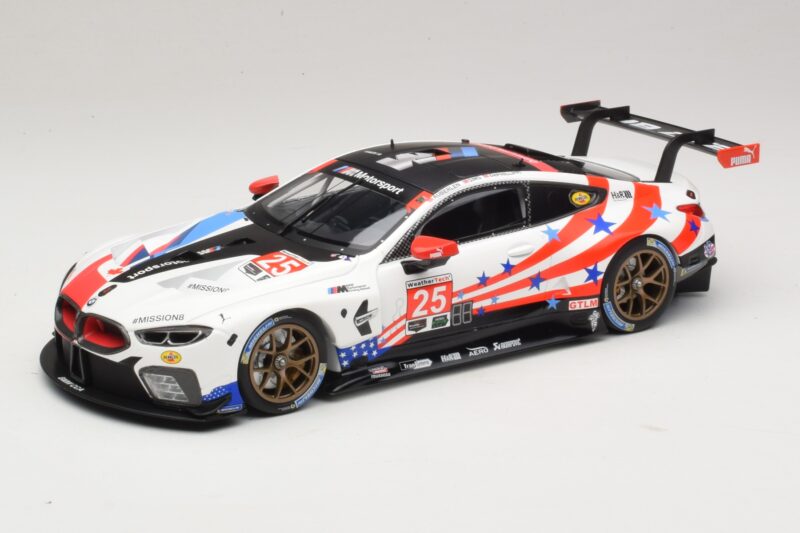 BMW M8 GTE #25 BMW Team RLL B. Auberlen / A. Sims 6 Hours of Watkins Glen 2018 Minichamps 1:18 155182995 Metaal