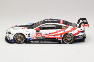 BMW M8 GTE #25 BMW Team RLL B. Auberlen / A. Sims 6 Hours of Watkins Glen 2018 Minichamps 1:18 155182995 Metaal — afbeelding 3 van 6