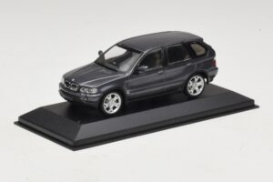 BMW X5 E53 4.4i Grijs Metallic Vervangende Doos Minichamps 1:43 80420393166-R1 Metaal — afbeelding 2 van 5