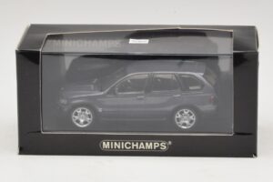 BMW X5 E53 4.4i Grijs Metallic Vervangende Doos Minichamps 1:43 80420393166-R1 Metaal — afbeelding 5 van 5