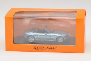 BMW Z3 Blauw Maxichamps 1:43 940024331 Metaal — afbeelding 5 van 5