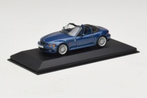 BMW Z3 E36/7 1.8 M Package Blauw Vervangende Doos Minichamps 1:43 80429411714-R1 Metaal — afbeelding 2 van 5