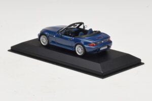 BMW Z3 E36/7 1.8 M Package Blauw Vervangende Doos Minichamps 1:43 80429411714-R1 Metaal — afbeelding 3 van 5
