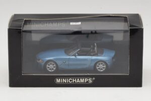 BMW Z4 E85 Lichtblauw Metallic Vervangende Doos Minichamps 1:43 80420144054-R1 Metaal — afbeelding 5 van 5
