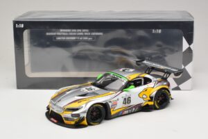 BMW Z4 GT3 #46 M. Palttala / L. Luhr 24 Hours of Spa Winner 2015 Minichamps 1:18 151152346 Metaal — afbeelding 6 van 6