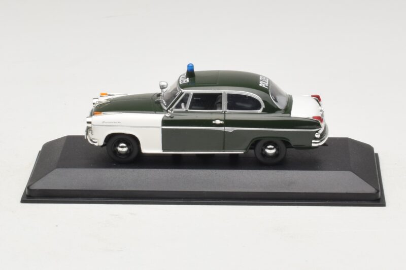Borgward Isabella Polizei Frankfurt Minichamps 1:43 400096090 Metaal