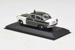 Borgward Isabella Polizei Frankfurt Minichamps 1:43 400096090 Metaal — afbeelding 3 van 5