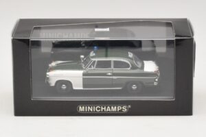Borgward Isabella Polizei Frankfurt Minichamps 1:43 400096090 Metaal — afbeelding 5 van 5