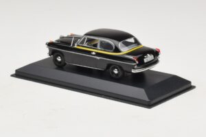 Borgward Isabella Taxi Zwart Minichamps 1:43 400096095 Metaal — afbeelding 3 van 5