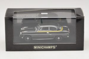 Borgward Isabella Taxi Zwart Minichamps 1:43 400096095 Metaal — afbeelding 5 van 5