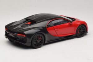 Bugatti Chiron Sport Italian Red & Carbon AUTOart 1:18 70996 Composiet — afbeelding 3 van 8