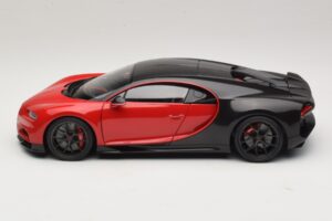Bugatti Chiron Sport Italian Red & Carbon AUTOart 1:18 70996 Composiet — afbeelding 4 van 8