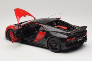 Bugatti Chiron Sport Italian Red & Carbon AUTOart 1:18 70996 Composiet — afbeelding 5 van 8