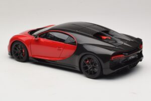 Bugatti Chiron Sport Italian Red & Carbon AUTOart 1:18 70996 Composiet — afbeelding 7 van 8