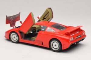Bugatti EB110 Rood Bburago 1:18 3055-P1 Metaal — afbeelding 5 van 8