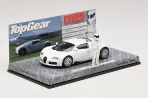 Bugatti Veyron Wit Top Gear Editie Minichamps 1:43 519431100 Metaal — afbeelding 2 van 5
