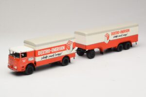 Bussing LU 11/16 Gesloten Aanhanger Dextro Energen Minichamps 1:43 499073940 Metaal