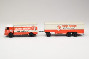 Bussing LU 11/16 Gesloten Aanhanger Dextro Energen Minichamps 1:43 499073940 Metaal — afbeelding 3 van 6