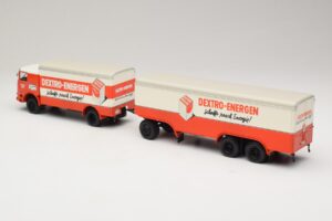 Bussing LU 11/16 Gesloten Aanhanger Dextro Energen Minichamps 1:43 499073940 Metaal — afbeelding 5 van 6