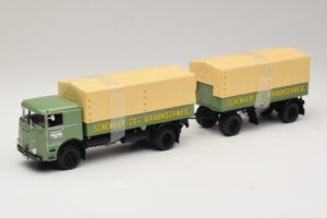 Bussing LU 11/16 Platform Aanhanger Schenker Minichamps 1:43 499073924 Metaal