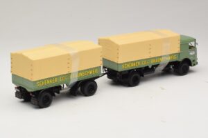 Bussing LU 11/16 Platform Aanhanger Schenker Minichamps 1:43 499073924 Metaal — afbeelding 2 van 6