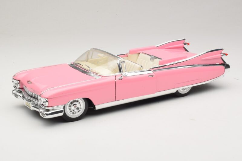 Cadillac Eldorado Biarritz Roze Maisto 1:18 31813-P1 Metaal