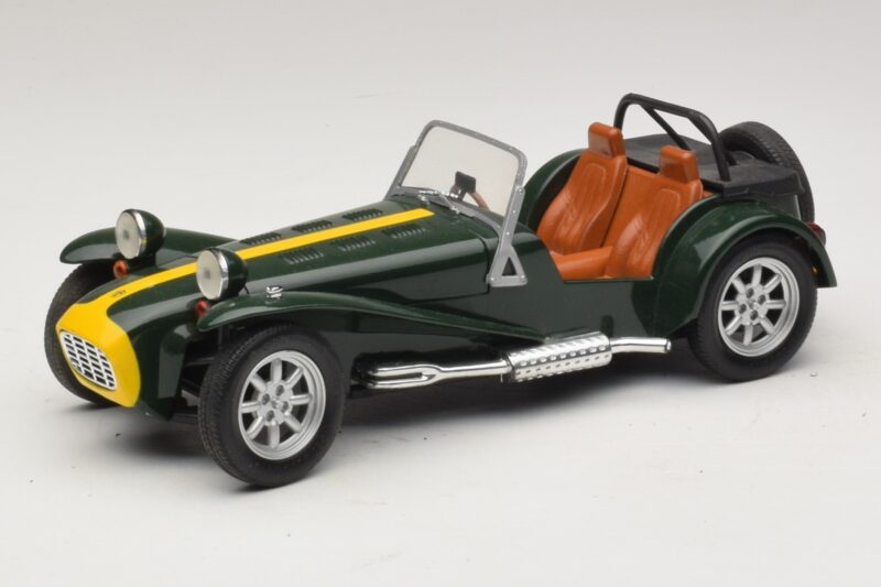 Caterham Super Seven Groen Anson 1:18 30317-W1 Metaal