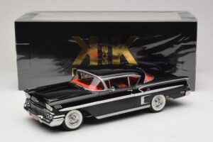 Chevrolet Bel Air Impala Coupe Zwart KK-Scale 1:18 KKDC181592 Metaal — afbeelding 6 van 6