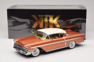 Chevrolet Bel Air Impala Coupe Koper & Crème KK-Scale 1:18 KKDC181591 Metaal — afbeelding 6 van 6