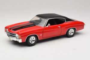 Chevrolet Chevelle SS454 Rood Maisto 1:18 31890-P1 Metaal