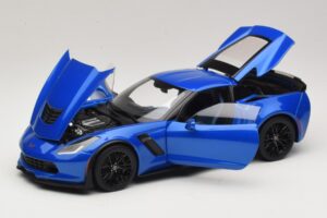 Chevrolet Corvette C7 Z06 Laguna Blue Tintcoat AUTOart 1:18 71265 Composiet — afbeelding 2 van 8