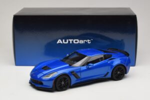 Chevrolet Corvette C7 Z06 Laguna Blue Tintcoat AUTOart 1:18 71265 Composiet — afbeelding 8 van 8
