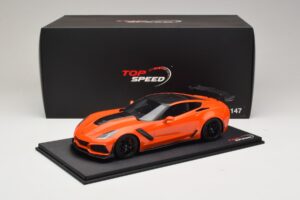 Chevrolet Corvette C7 ZR-1 High Voltage Tint TopSpeed 1:18 TS0147 Hars — afbeelding 6 van 6