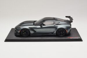 Chevrolet Corvette C7 ZR-1 Shadow Grey Metallic TopSpeed 1:18 TS0148 Hars — afbeelding 3 van 6