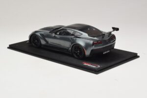 Chevrolet Corvette C7 ZR-1 Shadow Grey Metallic TopSpeed 1:18 TS0148 Hars — afbeelding 5 van 6