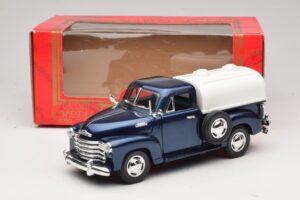 Chevrolet Pickup Blauw Mira 1:18 6270 Metaal — afbeelding 8 van 8