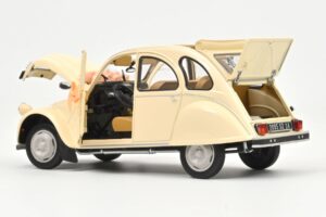 Citroen 2CV Wedding Gift Beige Norev 1:18 181475 Metaal — afbeelding 3 van 3
