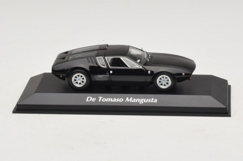De Tomaso Mangusta Zwart Maxichamps 1:43 940127121 Metaal