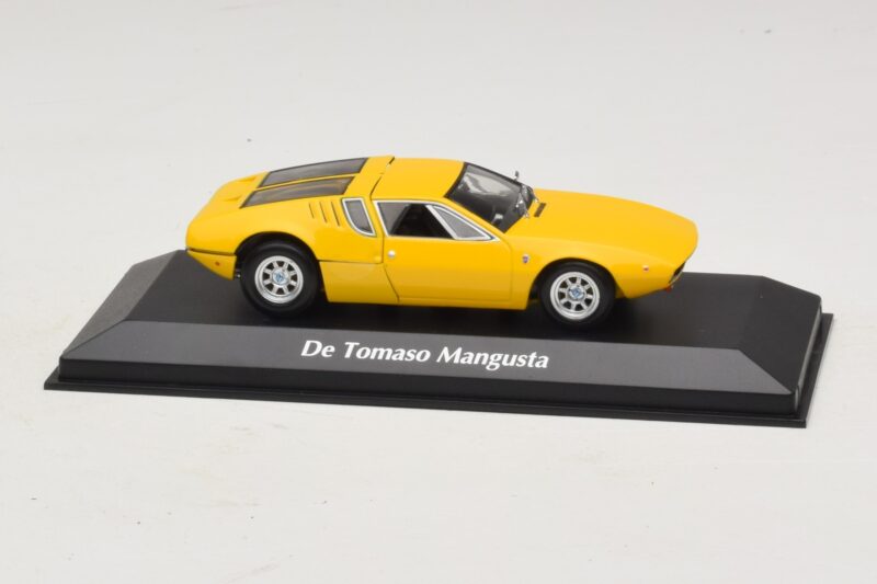 De Tomaso Mangusta Geel Maxichamps 1:43 940127120 Metaal