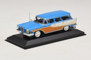 Edsel Bermuda Stationwagon Caribbean Turquoise Minichamps 1:43 400082014 Metaal — afbeelding 2 van 4