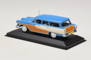 Edsel Bermuda Stationwagon Caribbean Turquoise Minichamps 1:43 400082014 Metaal — afbeelding 3 van 4